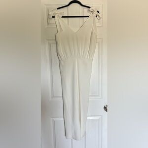 Elegant White Slip Dress